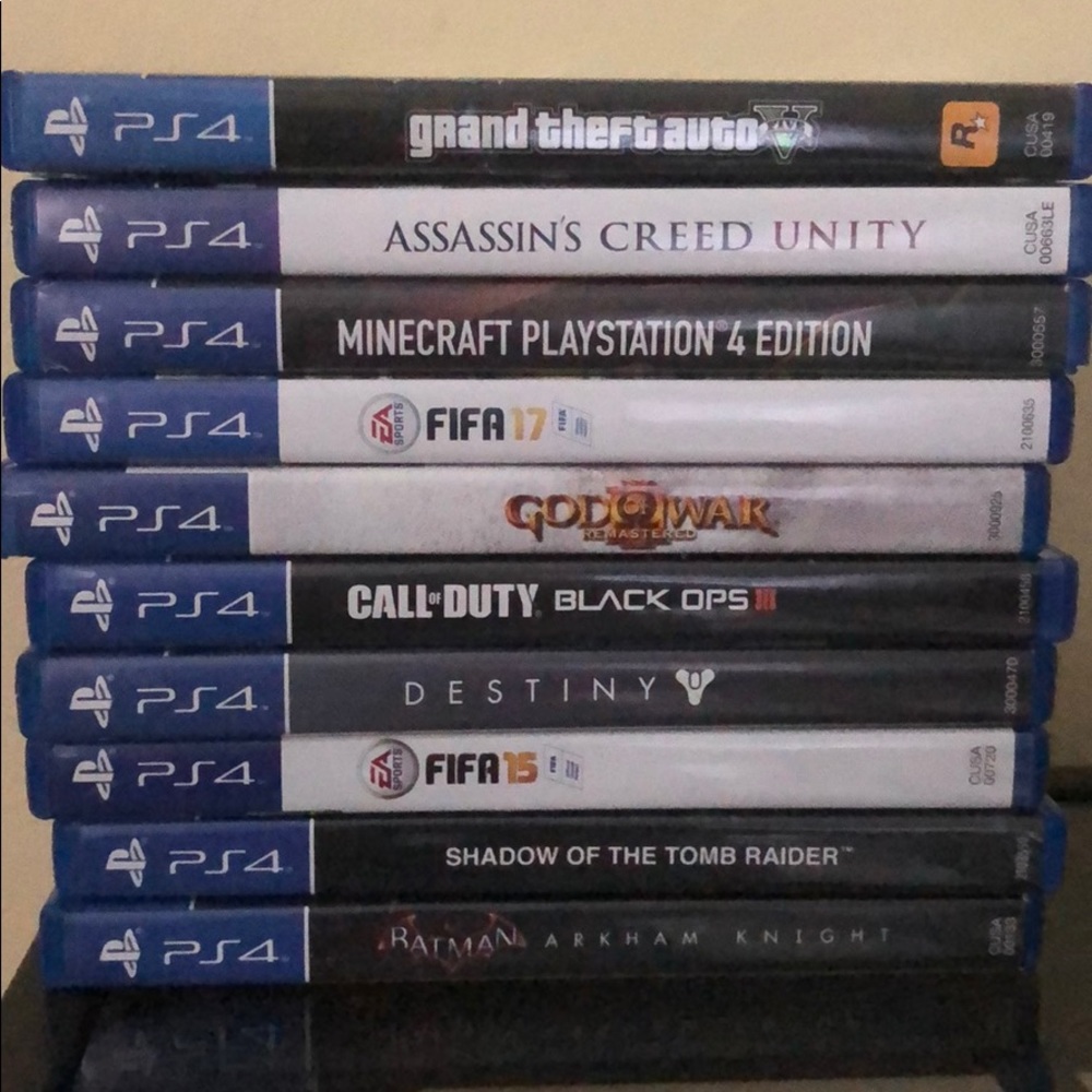 10 ps4 games